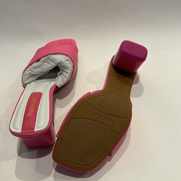 Franco Sarto NWT Linley block Heels in Pink size 8 - Picture 9 of 12